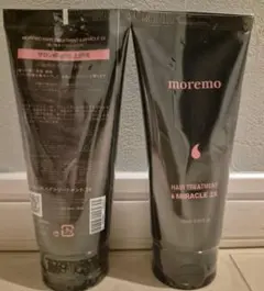 新品未開封moremo HAIR TREATMENT 180ml　モレモ　2本のサムネイル
