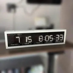  CLOCK 2 Scarlett 置時計　美品 ALBERT CLOCK 2 Scarlett 置時計 美品 - メルカリ