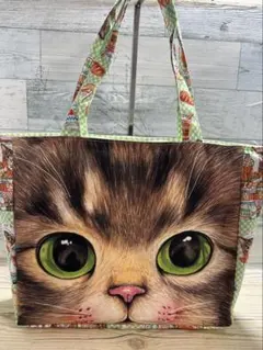 ラウンド型トートバッグ（黒猫）コヤンイサムチョン - メルカリ