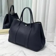 エルメス ガーデンパーティPM カントリー ブルーニュイ SV金具のサムネイル