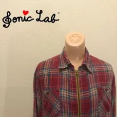 ソニックラブ ネペンテス リメイクネルシャツ