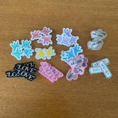 【値下げ・新品】嵐 ペンライト アラフェス2013 LOVE シール セット売り