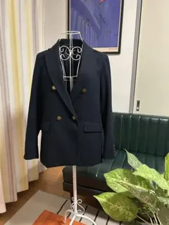 ちゅん様専用【UNIQLO】ネイビー ダブルブレスト ブレザー