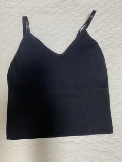 カップ付きキャミソール ブラトップ ブラックのサムネイル