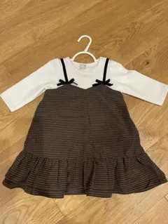 【petitmain】ギンガムドッキングワンピース