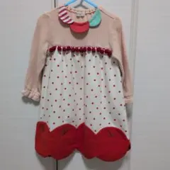 ベイビーチアー　りんごワンピース