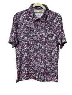 Under Armour 総柄ゴルフポロシャツ MD ピンクのサムネイル
