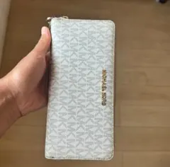 MICHAEL KORS 長財布 ホワイト MKロゴのサムネイル