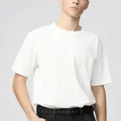 ユニクロU クルーネックTシャツ(ホワイト、Mサイズ)