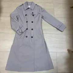 【m.f.editorial】 トレンチコート ロング ベージュ ダブル 美品