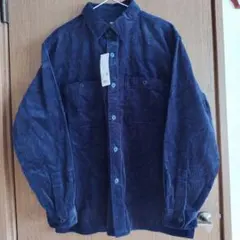 ユニクロ　コーデュロイワークシャツ