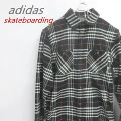 OS6357■adidas/アディダス■SiLAS 長袖　チェックシャツ
