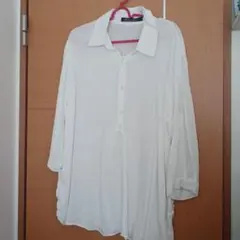 Premium Clark ホワイト五分袖シャツ