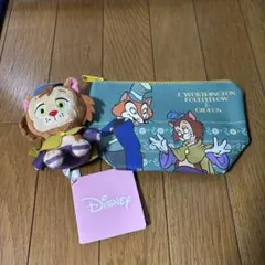 ディズニー　ピノキオ　ファウルフェローギデオンポーチ　マスコットセット