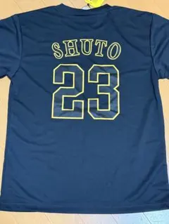周東右京選手　練習済みティシャツ　直筆サイン入り 2026年最新】周東 tシャツの人気アイテム - メルカリ