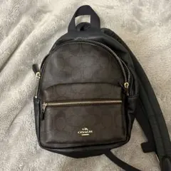 COACH ダークブラウン ミニリュック