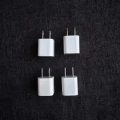 Apple 純正 USB充電器 iPhone ホワイト 2ピン コンセント