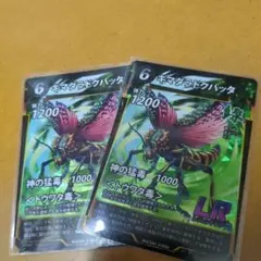 蟲神器 トレカ LR キマダラドクバッタ 2枚