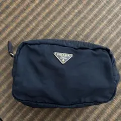 c*o様 PRADA ネイビー ナイロン ポーチ