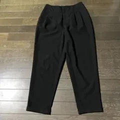 SIMPLICITE テーパードパンツ ブラック 黒
