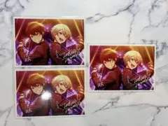 プロセカ 天馬司　あんスタ 守沢千秋　特典　ブロマイド　特訓前 3点