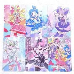 名探偵プリキュア キミとアイドルプリキュア キラキラカードグミ　6枚セット