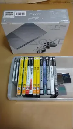 SONY PlayStation 2 本体 シルバー ＆ソフト11本セット