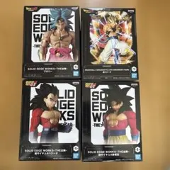 【新品未開封】ドラゴンボール　孫悟空　ベジータ　ゴジータ　ブロリー　フィギュア