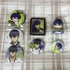 ブルーロック　オリヴァ・愛空 缶バッジ　マスコットなど7点セット