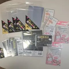 【匿名配送】高透明度硬質カードケースセット B7 B8 43枚