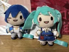 初音ミク×サンリオ ふわぷちマスコット キティ 新品タグ付 バーチャルシンガー