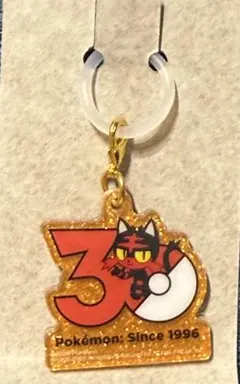 ポケモン 30周年ロゴマスコット ニャビー キーホルダー