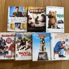 コメディ映画など DVD 7作品セット (ケース無し)