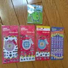 たまごっち　シール　セット　まとめ売り　キラキラ　プチプチ　パイルワッペン