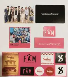 timeleszFAMプレイリストカード&トレカ&ステッカー