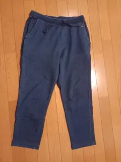 (GU)イージースウェットパンツ(デニム柄)