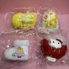 かわいいスクイーズ　4点セット