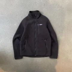Patagonia レトロ・パイル・ジャケット　フリース　黒　ボア