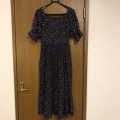 MIIA 花柄2wayマキシワンピース