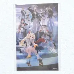 同一② にじフェス2025 OS 特典ランダムステッカー EC OVERTURE