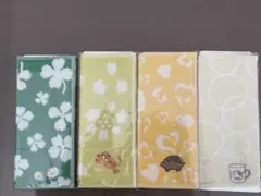 シャルレ干支タオルハンカチ4枚セット