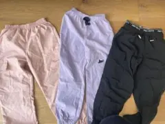 美品　キッズ　ナイロンパンツ　ダンス