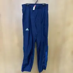 新品 adidas ナイロンパンツ ネイビー 160のサムネイル