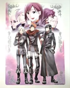 D.Gray-man アレン 神田 ラビ イラストシート 下敷き 特典 その1 D.Gray-man アレン 神田 ラビ イラストシート 下敷き 特典 その1