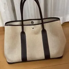 グレージュ トートバッグ