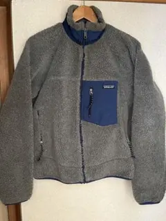 Patagonia レトロXフリースJK グレー/ネイビー