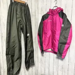【美品】MAMMUT ゴアテックス クライメイトレインスーツ セットアップ