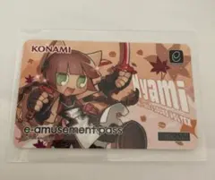 KONAMI e-amusement pass ニャミ　ポップンミュージックのサムネイル