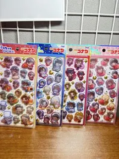 正規品 うるちゅる POP SEAL 名探偵コナン 4種セット！
