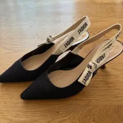 Alexまさ専用 DIOR スリングバックパンプス 35.5 箱あり